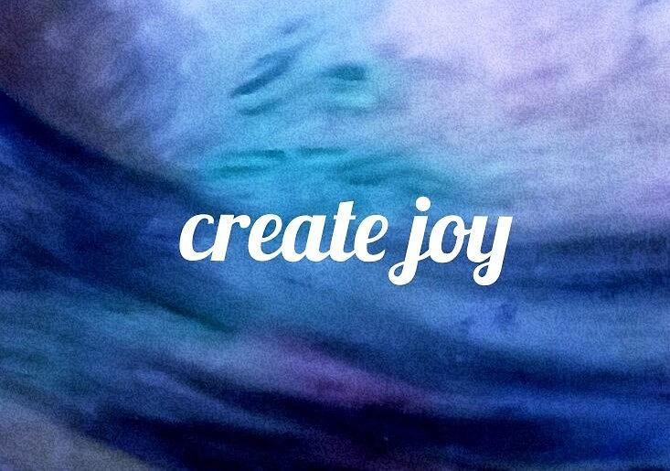 Create Joy Painting by Francesca Schomberg