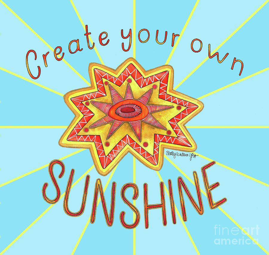 Create Your Own Sunshine Painting by Shelley Wallace Ylst
