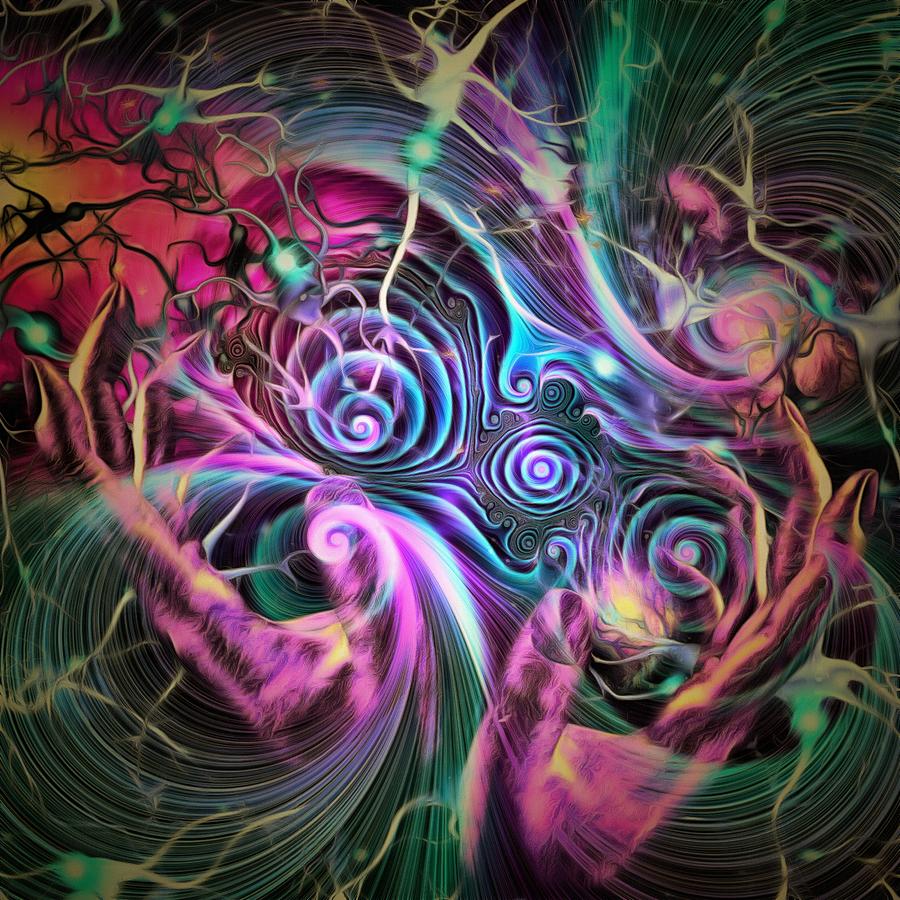 Abstract Digital Art - Creation of all matters by Bruce Rolff