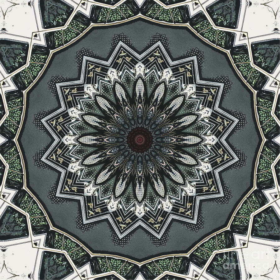 Creative Mandala Digital Art by Phil Perkins