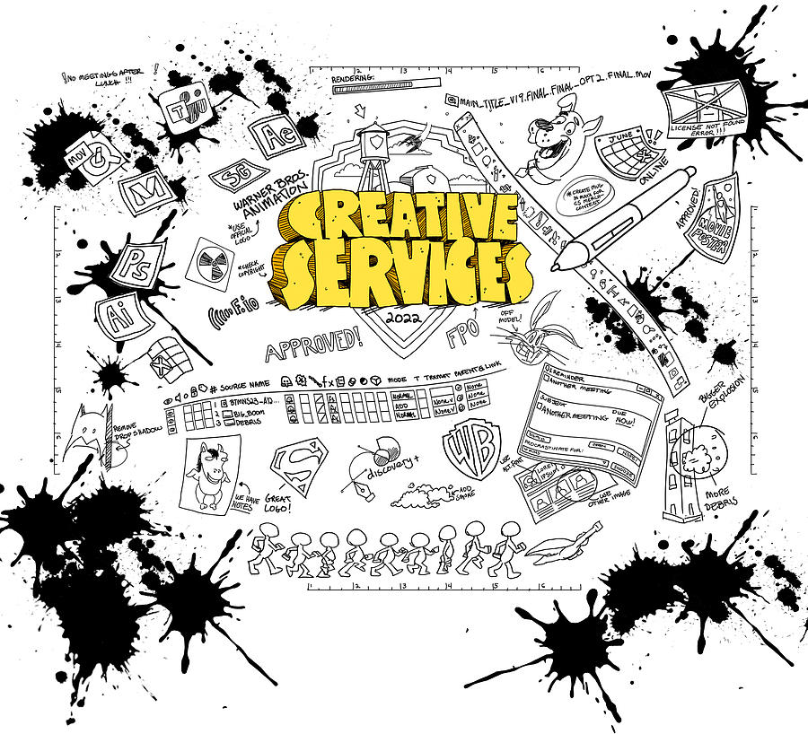 Creative Services Merch Digital Art by Brett Hardin