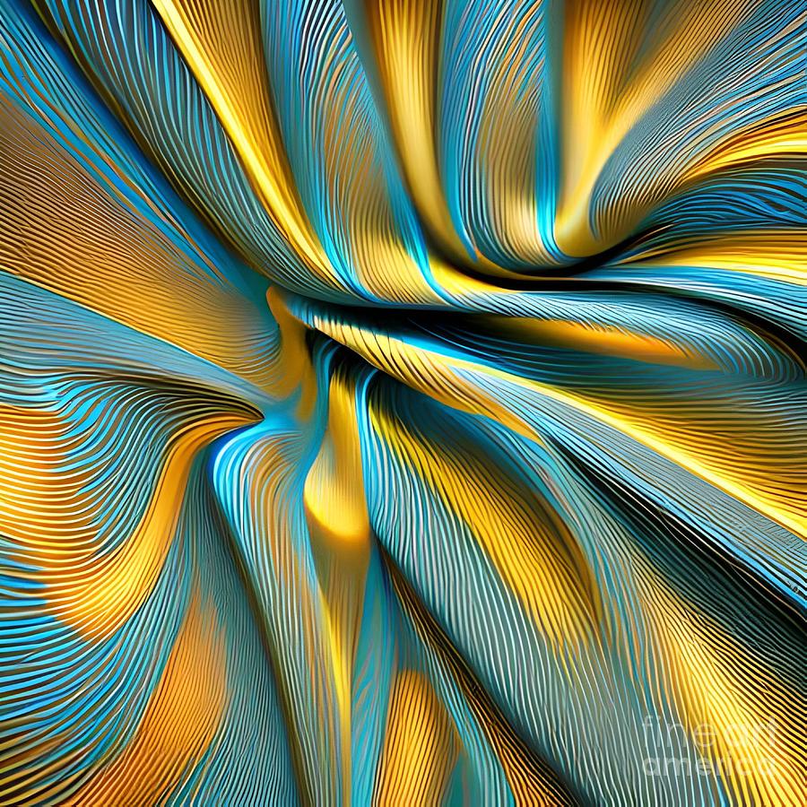 Creative Swirls A Graphic Backdrop for Modern Spaces Digital Art by ...