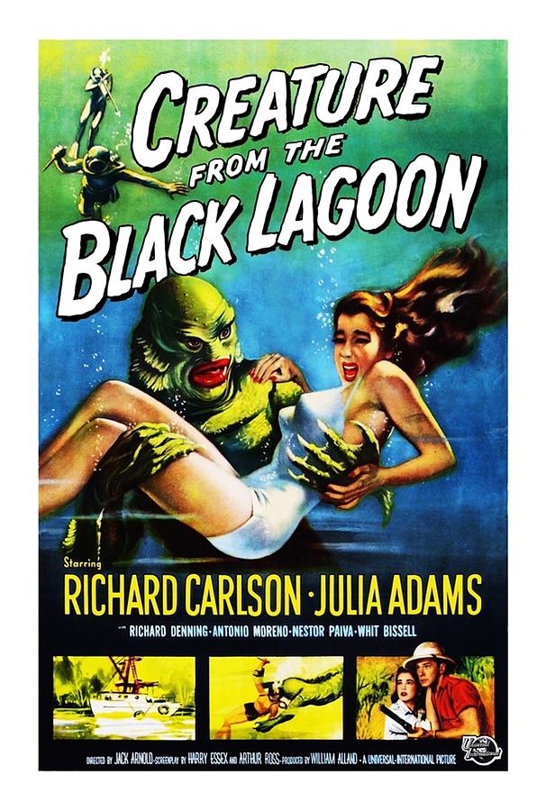 Creature from the Black Lagoon 1954 Remastered USA Poster Poster ...