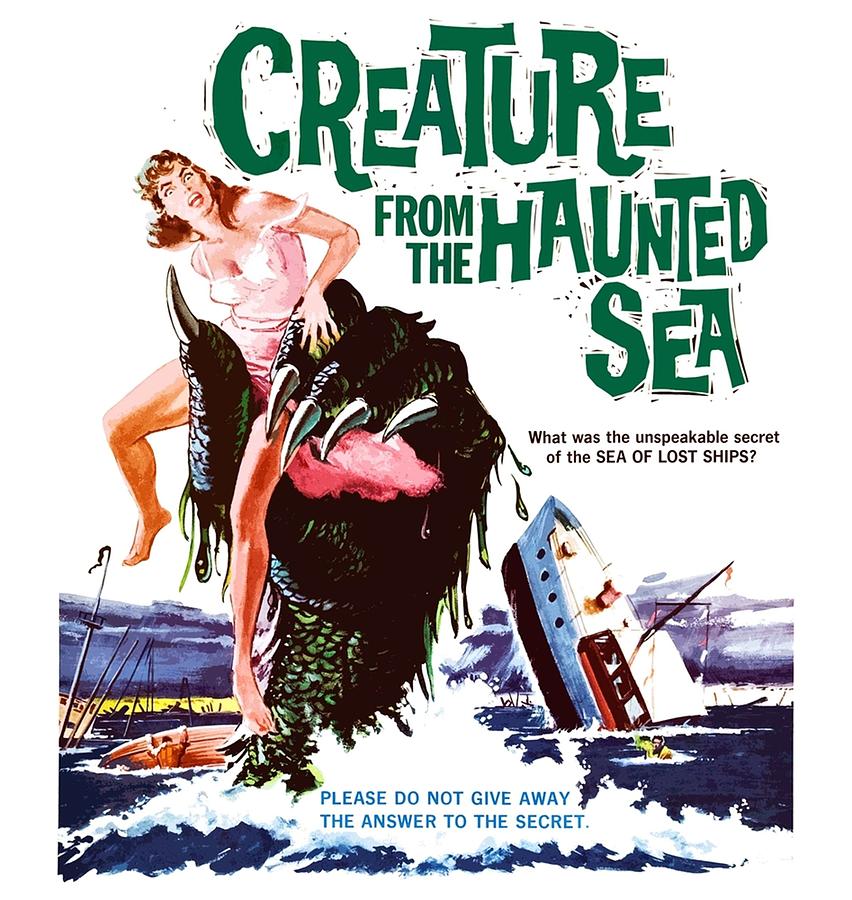 Creature from the Haunted Sea Poster Digital Art by Joshua Williams ...