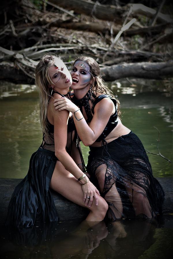 Females Photograph - Creatures Bite by W And F Kreations Females Photograph - Creatures Bite by W And F Kreations