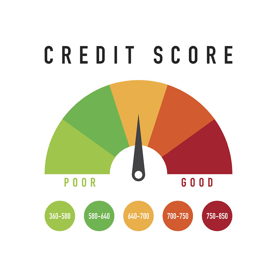 Credit Score Drawing by Cnythzl