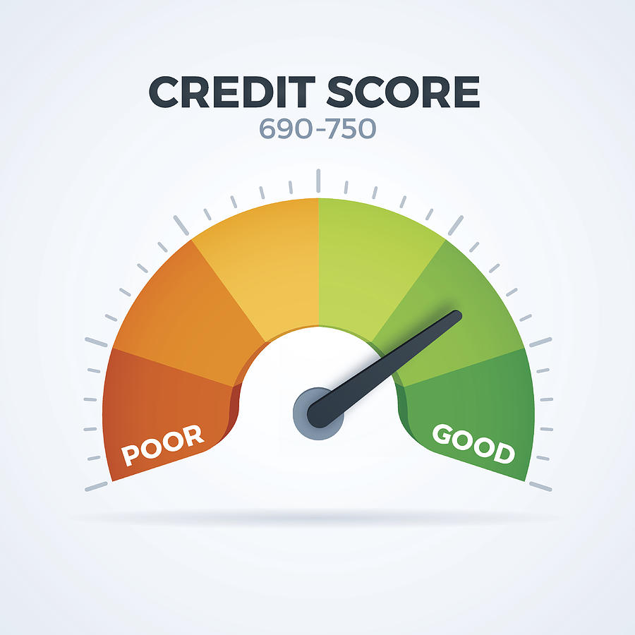 Credit Score Drawing by Filo