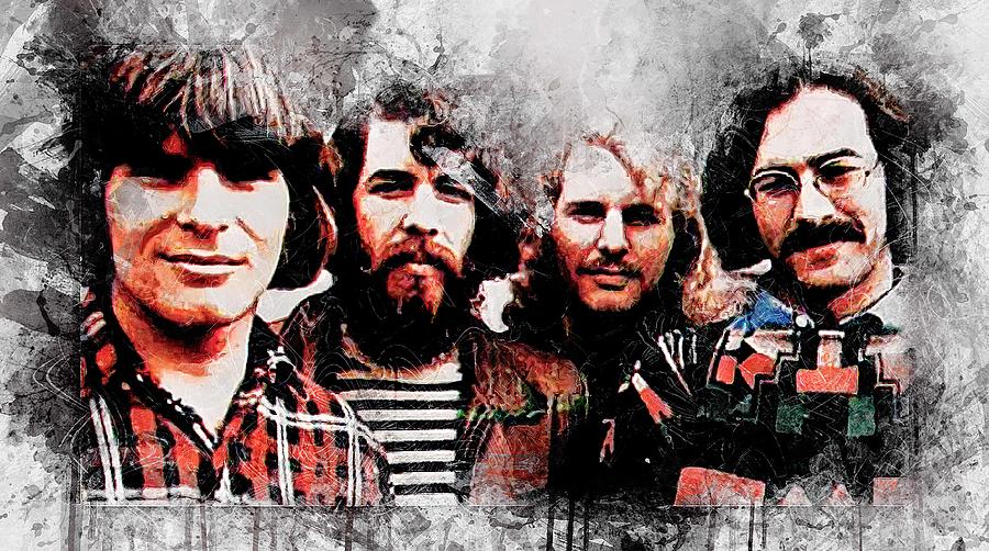 Creedence Clearwater Revival American rock band Tom Fogerty Doug ...