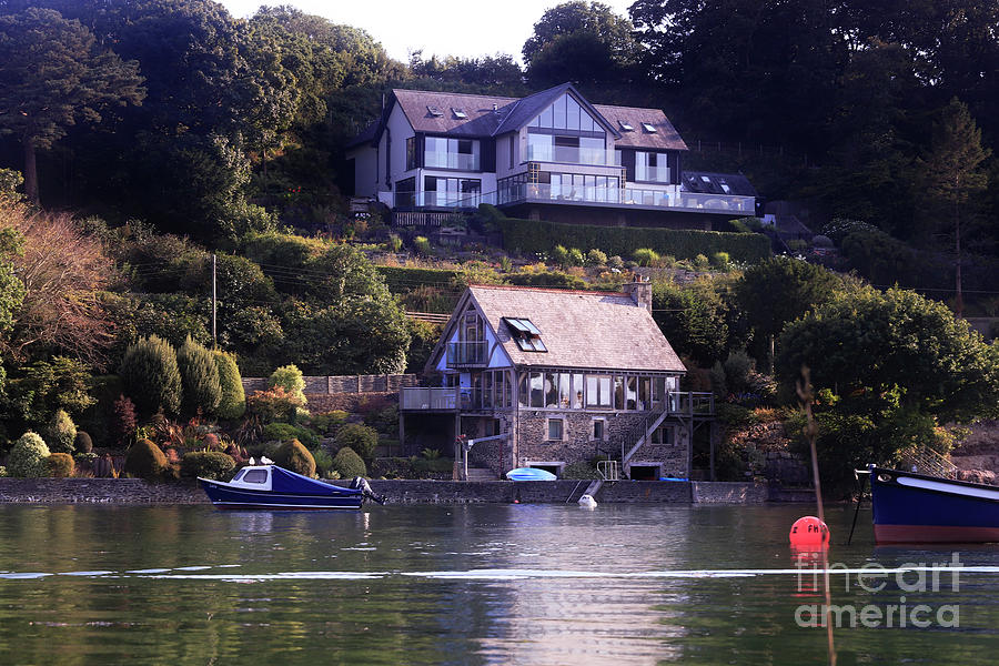 The Lookout and Otter Bridge Cottage  Mylor Photograph by Terri Waters