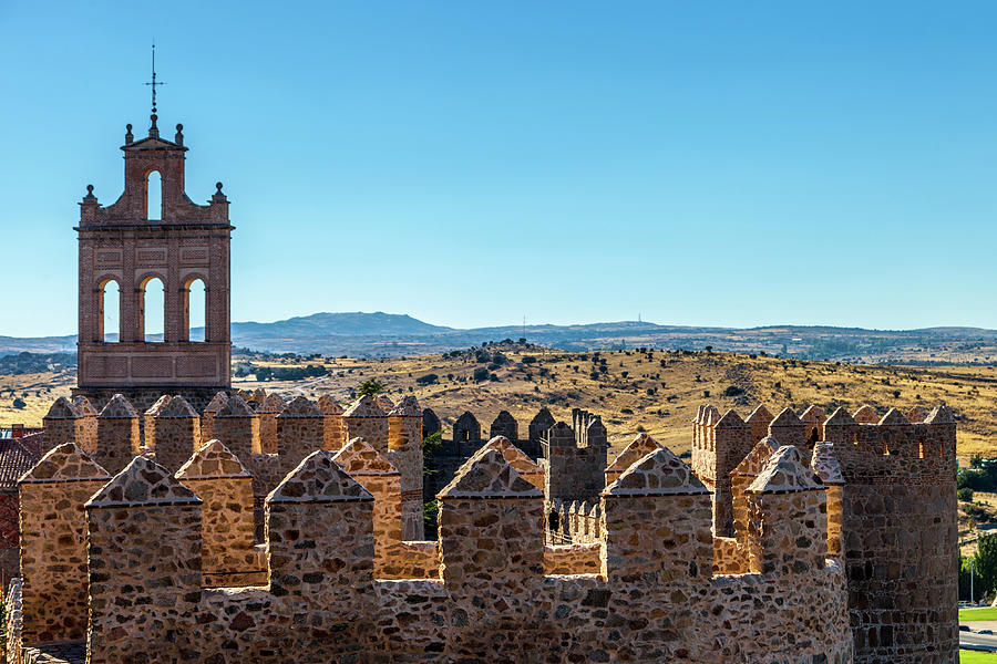 Crenellated Bastions of Avila Photograph by W Chris Fooshee