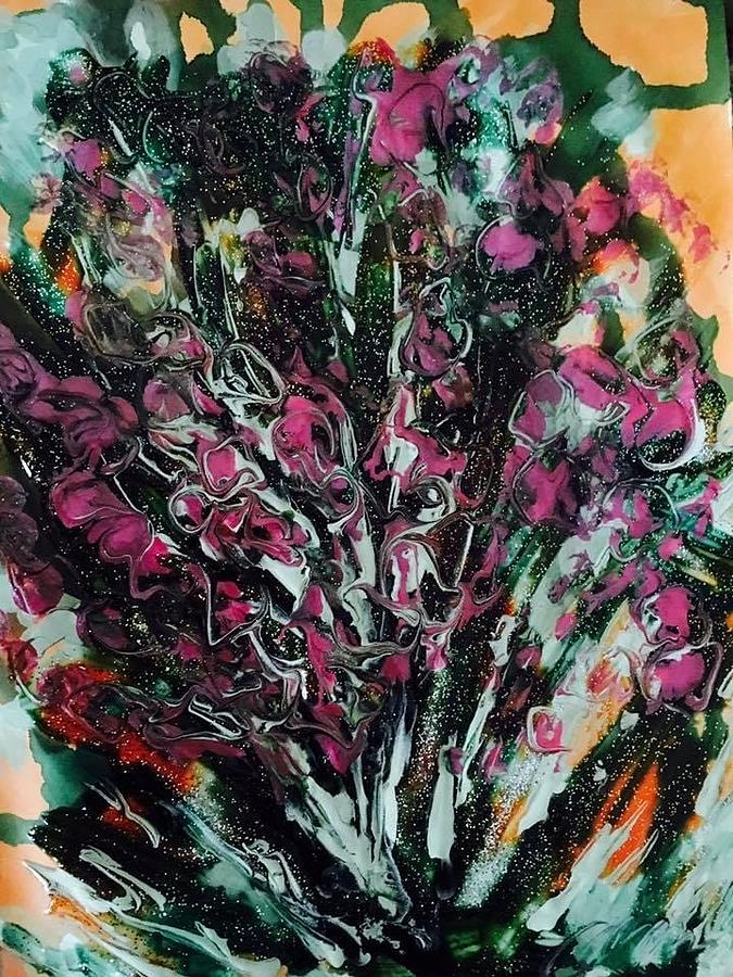 Crepe Myrtle Painting by Julie Rolwing | Fine Art America
