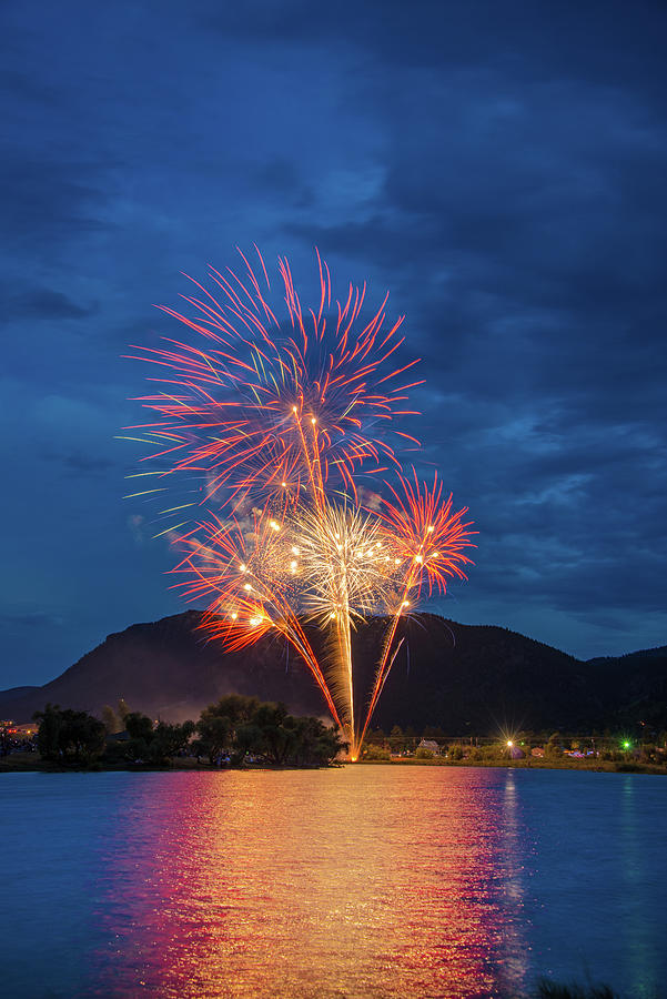 Crepitus Is Latin For Explosion. 4th Of July Celebration In Palmer Lake