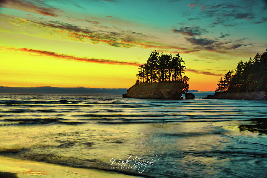 Crescent Beach Sunset Photograph by Mark Joseph