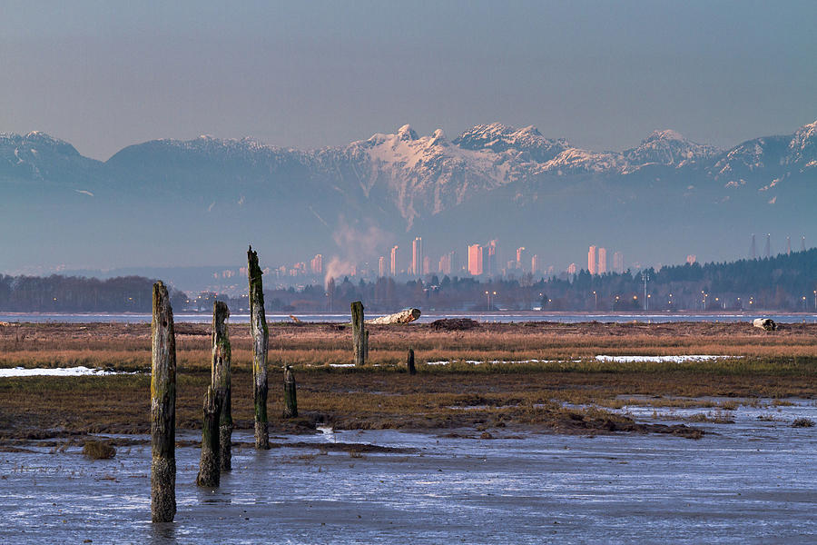 Crescent Beach Winter Photograph by Michael Russell