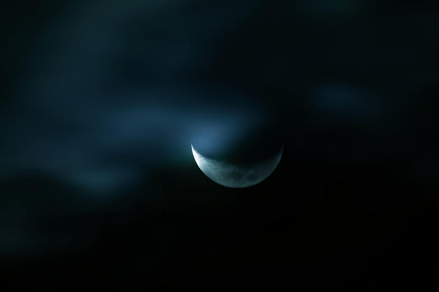 Crescent Clouds Photograph by Mark Andrew Thomas