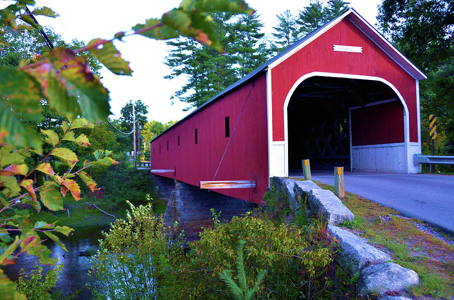 Cresson Covered Bridge Photograph by Nancy Jenkins - Fine Art America