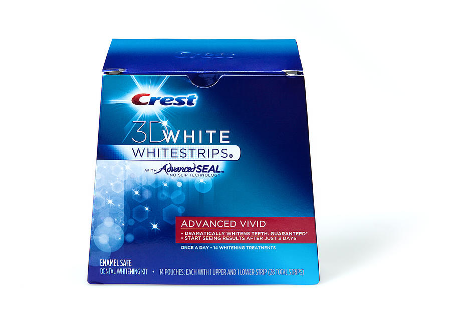 Crest 3D Whitestrips Box Close-Up Photograph by Robtek