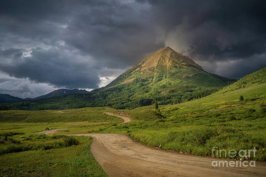 Crested Butte Backroads Photograph by Priscilla Burgers