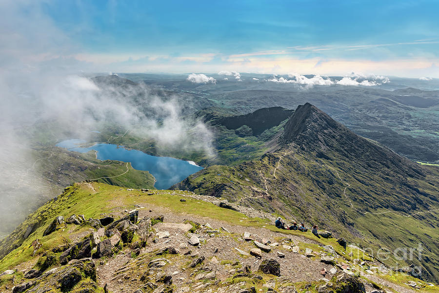 Crib Goch Snowdonia National Park Wales Photograph by Adrian Evans