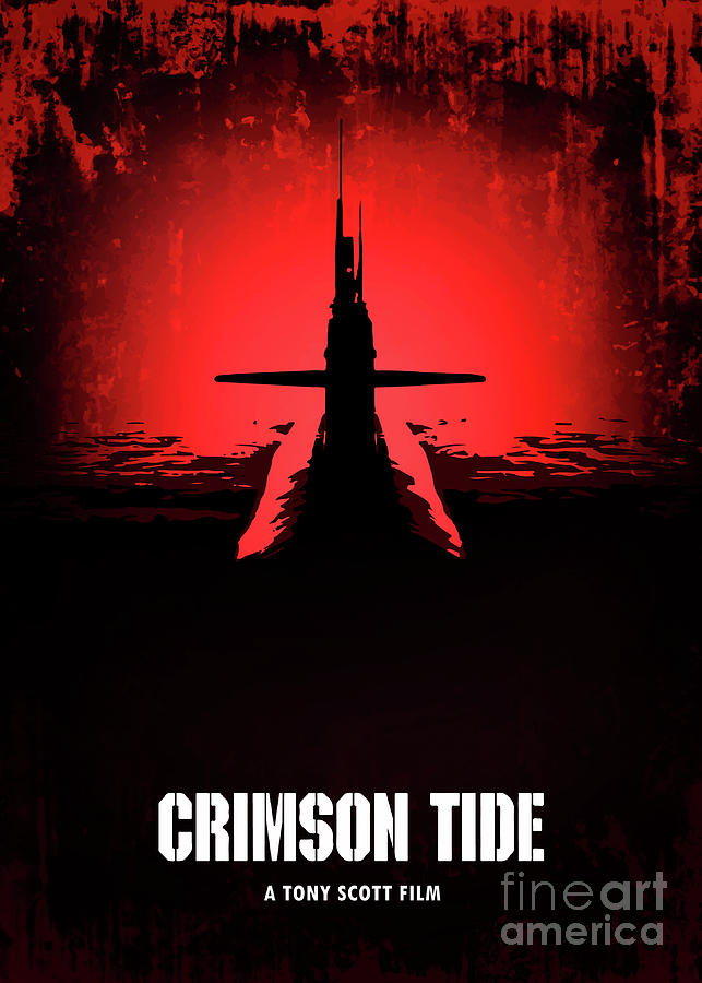 Denzel Washington Digital Art - Crimson Tide by Bo Kev