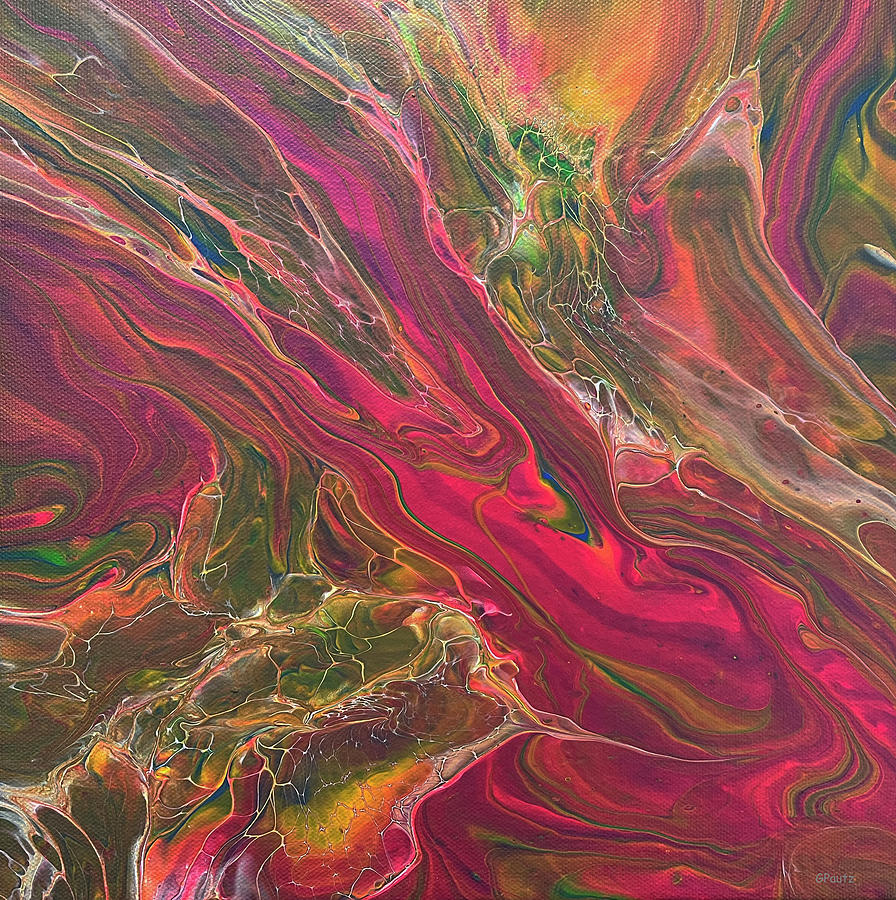 Crimson Tide Painting by Gay Pautz