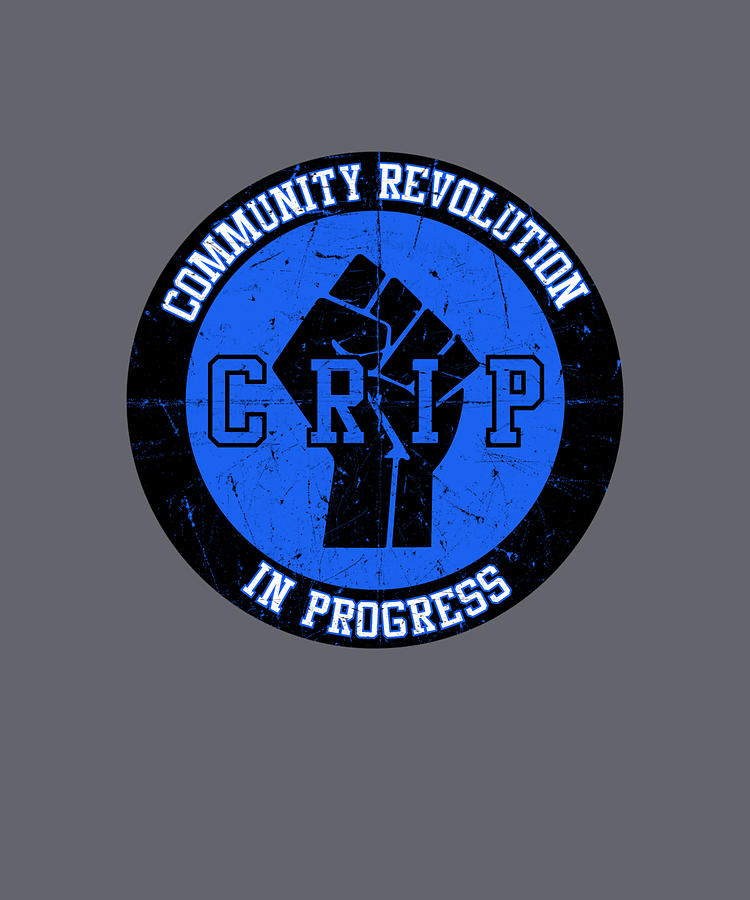 CRIP Community Revolution In Progress 70s by Alexander Lee