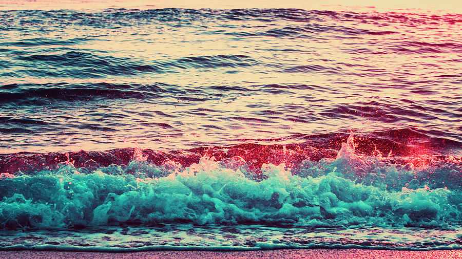 4195 Crisp Delray Beach Waves Florida Photograph by Amyn Nasser Neptune Gallery