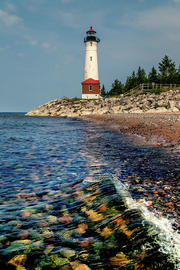 Crisp Point Lighthouse  Photograph by Bryan Moore