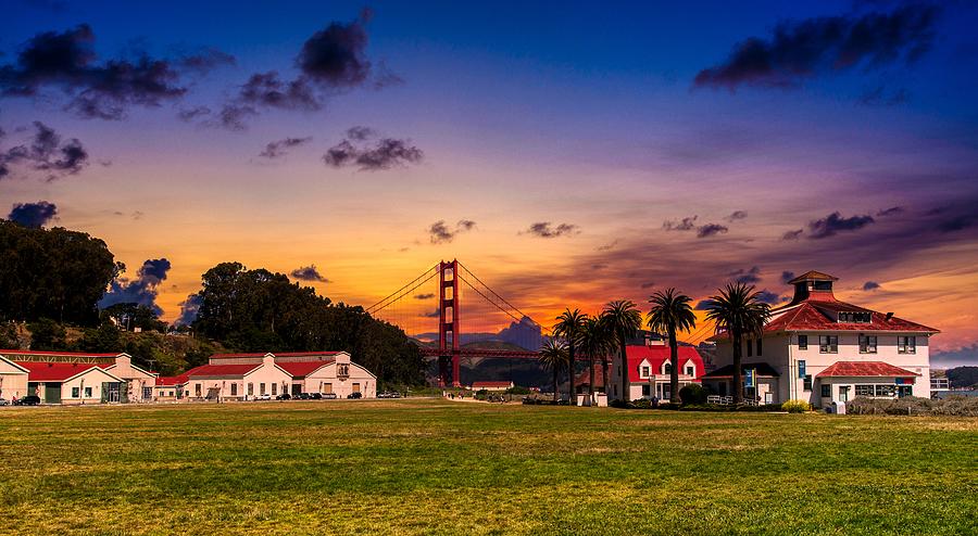 San Francisco Photograph - Crissy Field And Golden Gate Bridge by Mountain Dreams