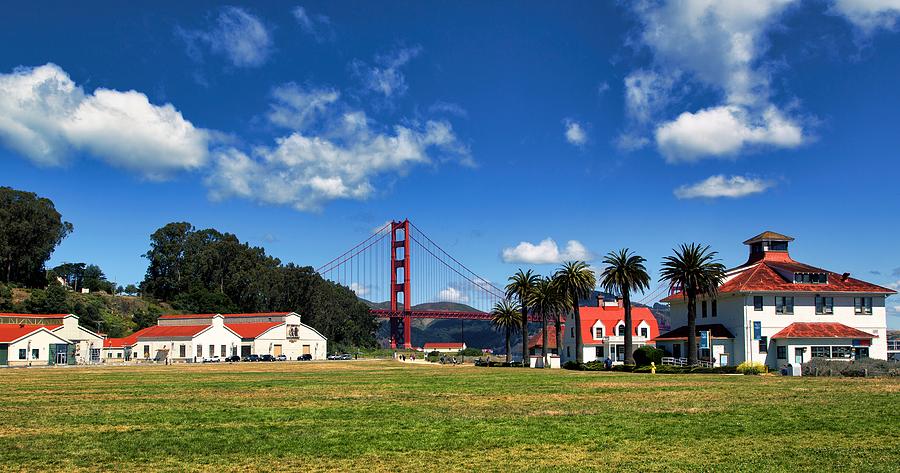 Golden Gate Bridge Photograph - Crissy Field and the Golden Gate Bridge by Mountain Dreams