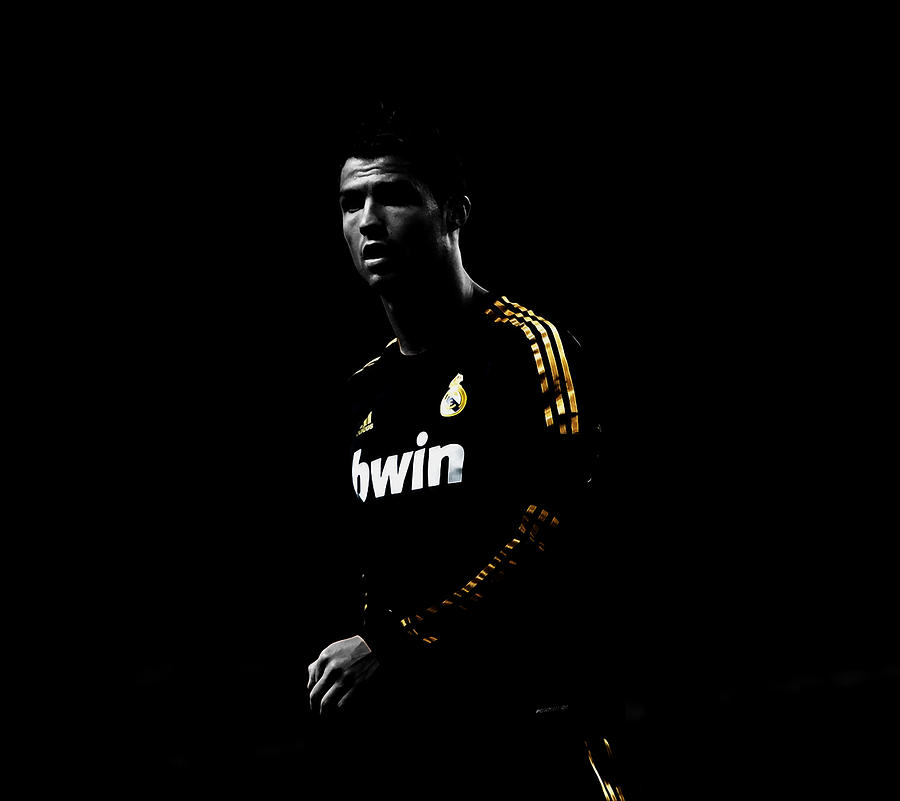 Cristiano Ronaldo 3f Mixed Media by Brian Reaves