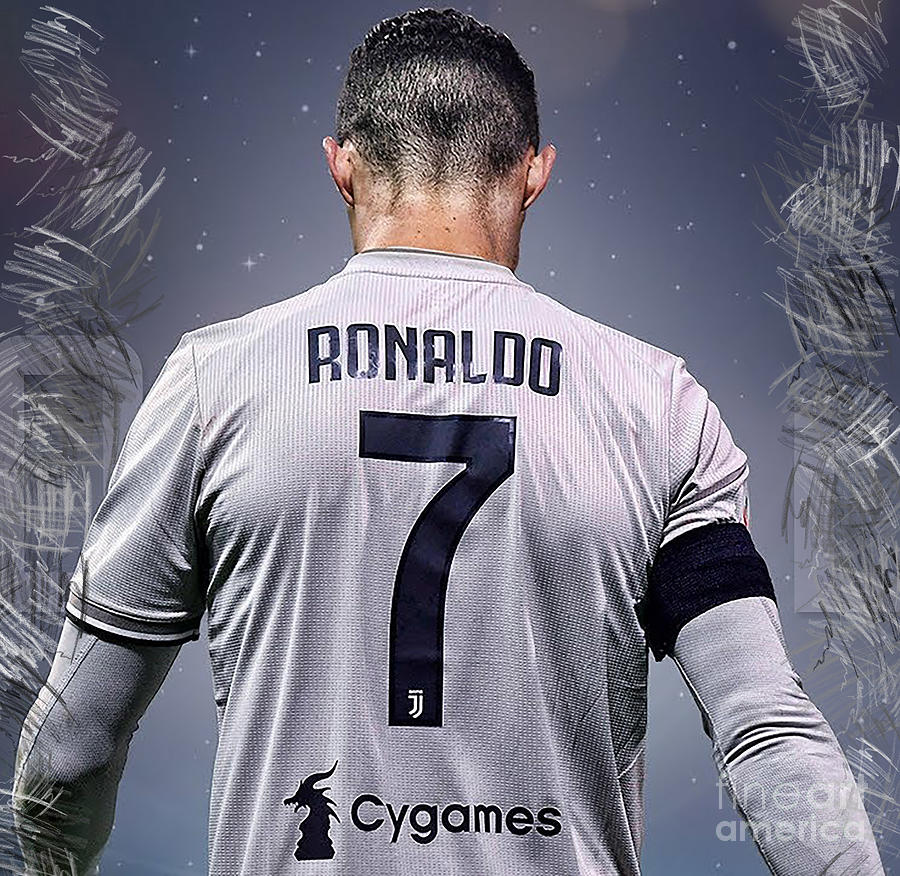 ronaldo jersey back