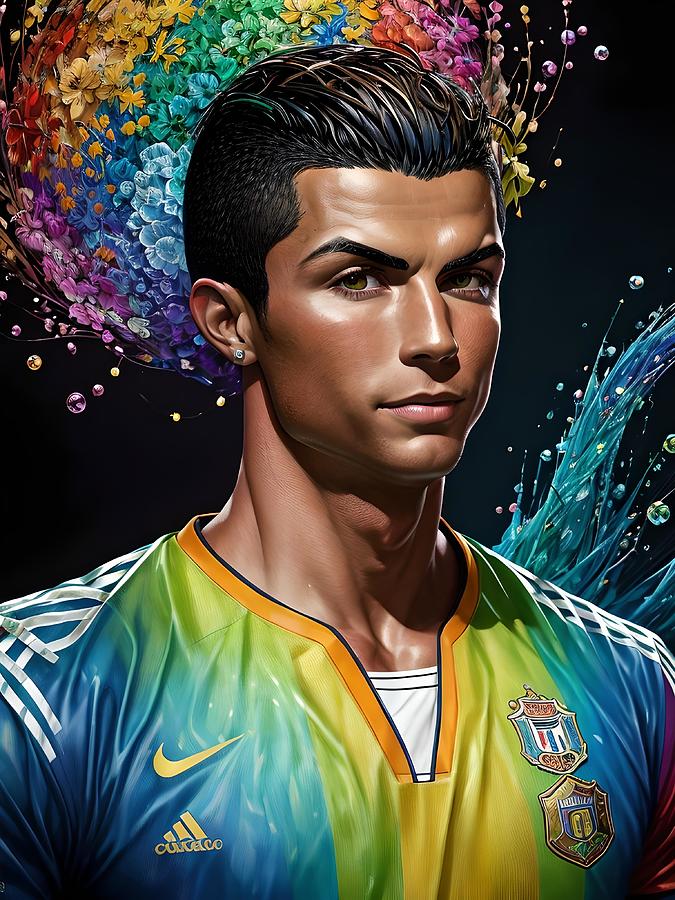 Cristiano Ronaldo Digital Art by Bliss Of Art - Fine Art America