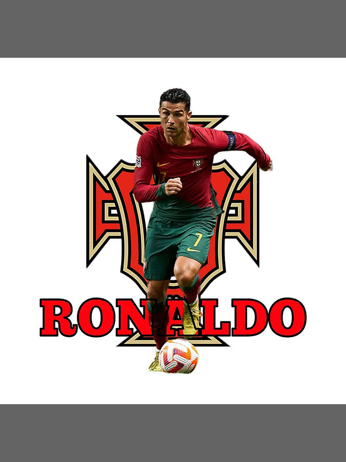 Cristiano Ronaldo Cr7 Art Digital Art by Finn Oehlenschlager - Fine Art ...