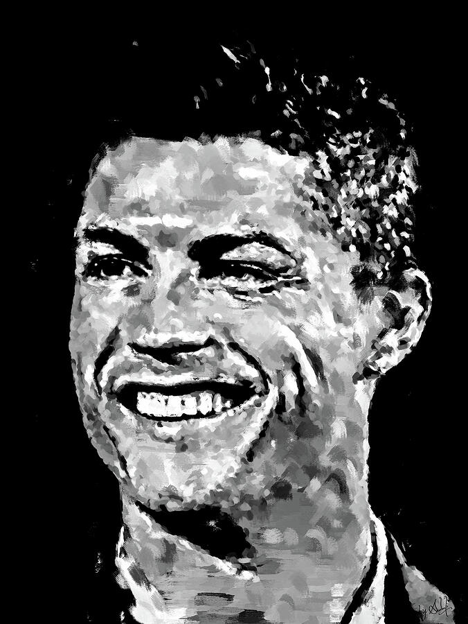 Cristiano Ronaldo, Portuguese footballer Digital Art by Gradify Creations Cristiano Ronaldo, Portuguese footballer Digital Art by Gradify Creations