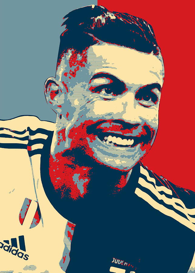 Cristiano Ronaldo Poster MK STUDIO Tapestry - Textile by Stephen Bell 