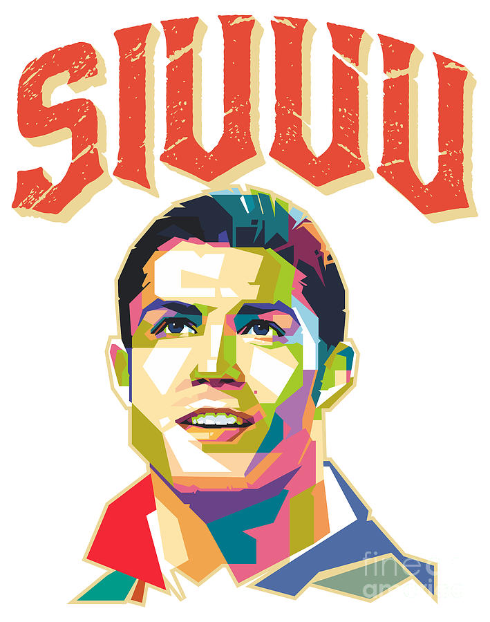 Cristiano Ronaldo Siuuu Pop Art Digital Art by Kirania Finest Cristiano Ronaldo Siuuu Pop Art Digital Art by Kirania Finest