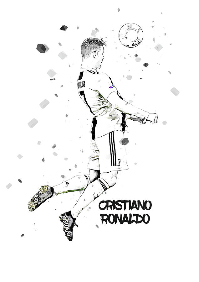 Cristiano Ronaldo Digital Art by Smh Yrdbk