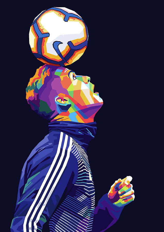 Cristiano Ronaldo Wpap Pop art by Usman Affan