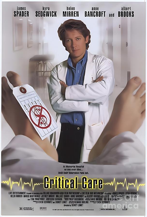 Critical Care 1997, movie poster Digital Art by Movie World Posters