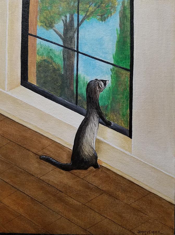 Critter Quarantine Painting by Jimmy Chuck Smith
