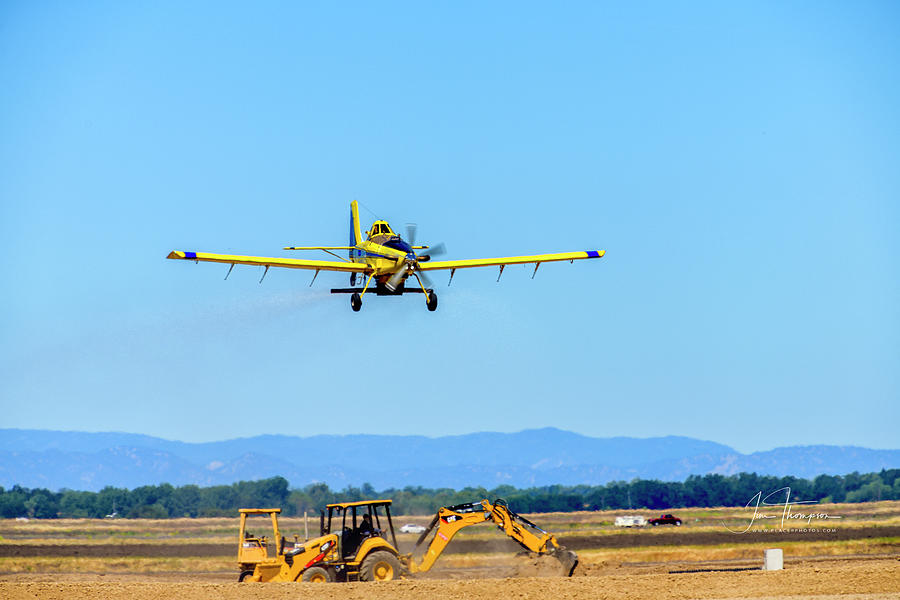 Air Tractor Photograph - Crop Duster 1 by Jim Thompson Air Tractor Photograph - Crop Duster 1 by Jim Thompson