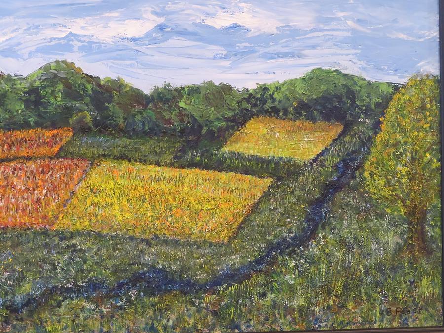 Crops Painting by Alice Faber