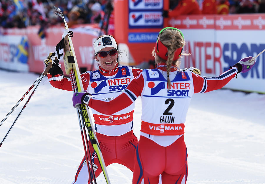 Cross Country: Womens Mass Start - FIS Nordic World Ski Championships Photograph by Matthias Hangst