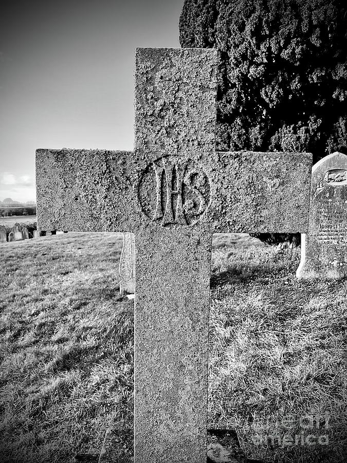 Cross Gravestone Photograph by Pierre Blanchard | Fine Art America