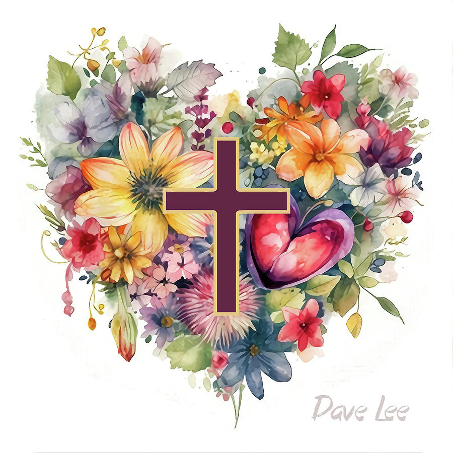 Cross My Heart Digital Art by Dave Lee
