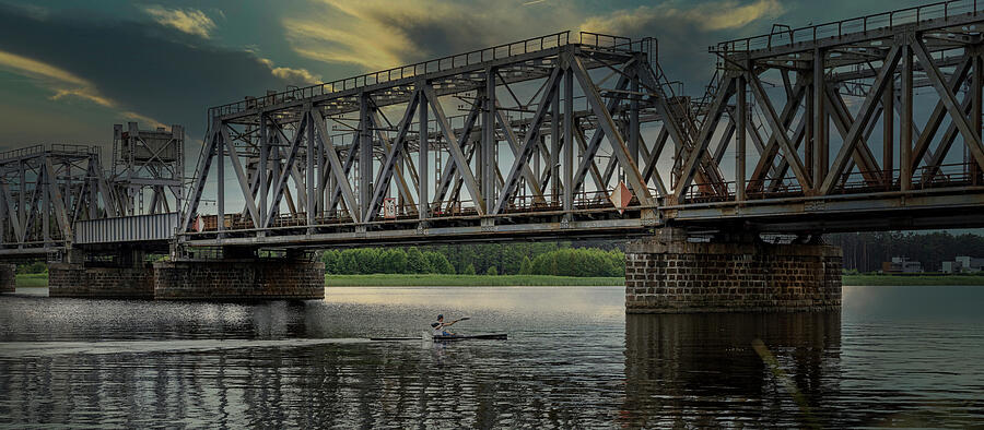 Cross The Bridge /Jurmala  Photograph by Aleksandrs Drozdovs