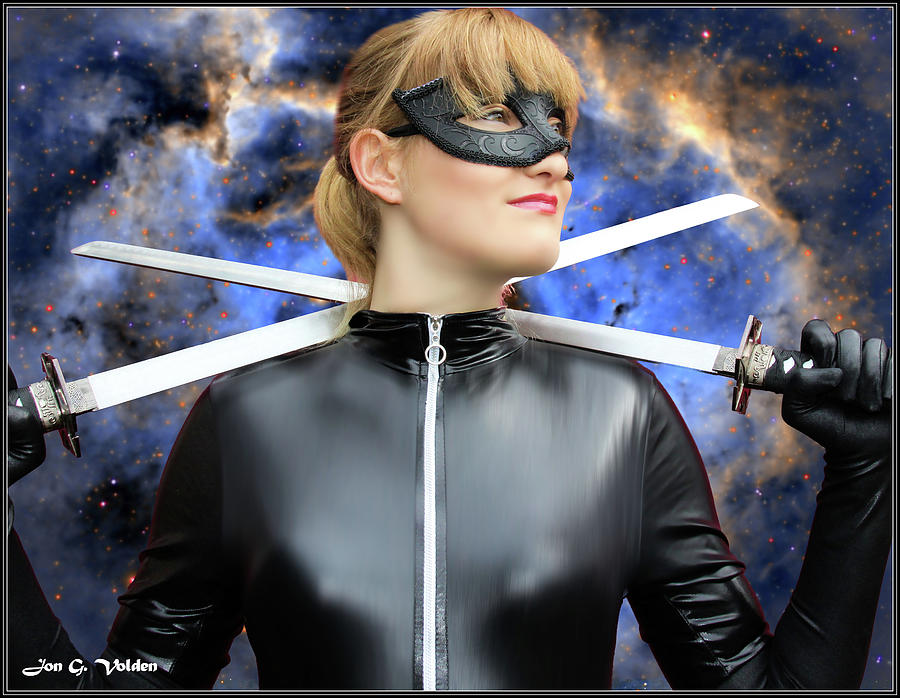 Crossed Swords Of The Masked Avenger Photograph by Jon Volden