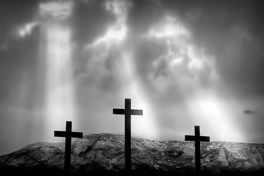 Mountain Photograph - Crosses To Bear by Donna Kennedy