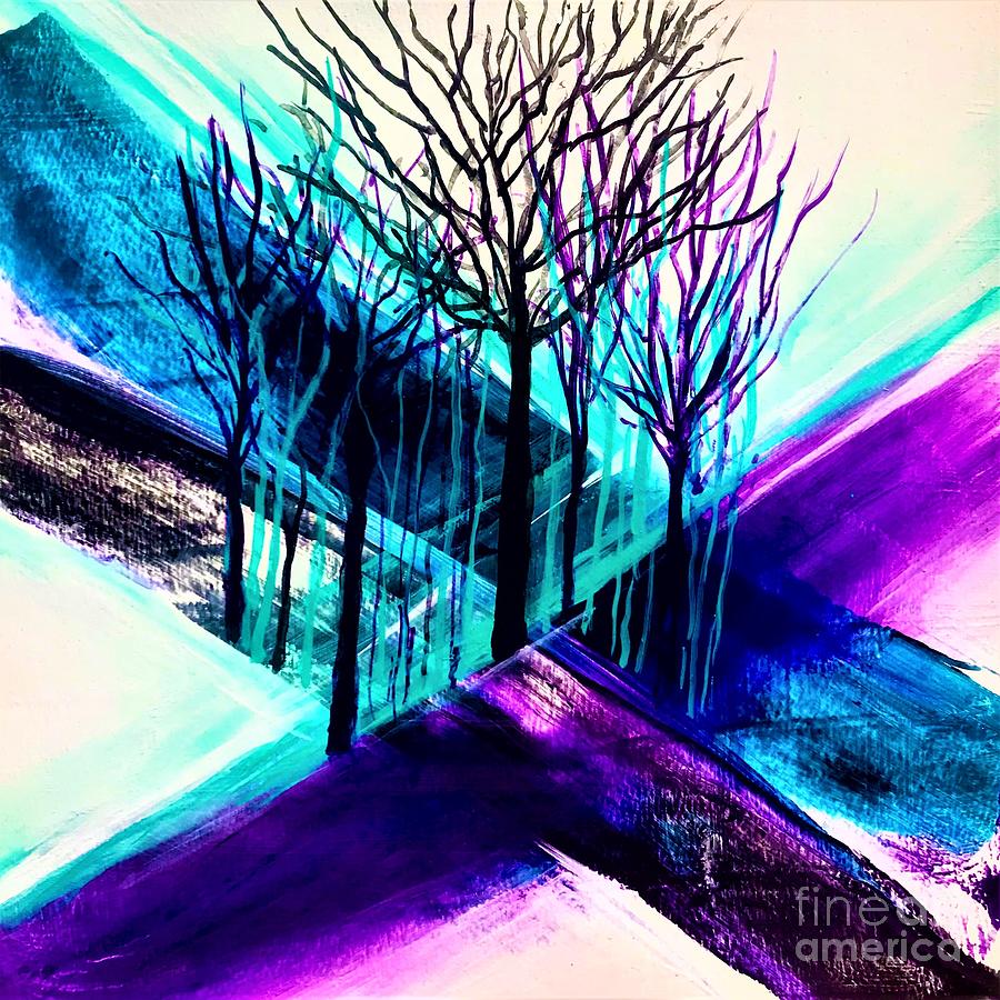 Crossroads  Painting by Allison Constantino